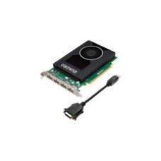 Quadro- M2000 4GB (4 DP) (1 DP to SL-DVI adapter)