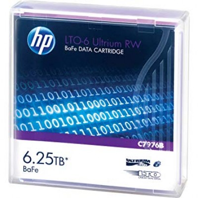 HP LTO6 Ultrium 6.25TB BaFe RW Data Tape