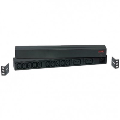 PDU,Basic, 1U, 230V, (10)C13 & (2)C19 